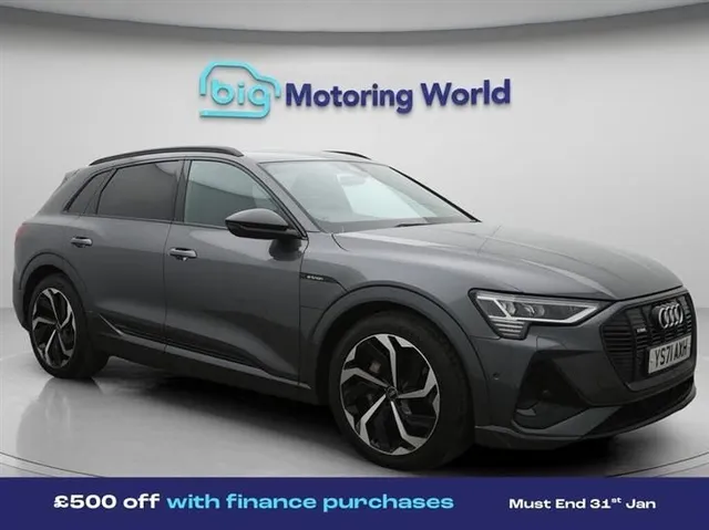 Audi e-tron Audi E-Tron 50 Black Edition SUV 5dr Electric Auto quattro 71.2kWh (11kW Charger) (313 ps) — миниатюра 1