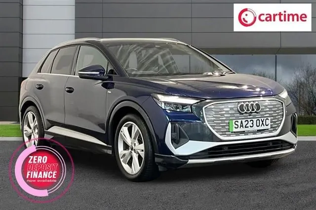 Audi e-tron Audi Q4 E-Tron 35 S line SUV 5dr Electric Auto 55kWh (170 ps) Rear Parking Sensors, Audi Smartphone Interface, Ambient Lighting — миниатюра 1