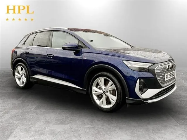 Audi e-tron Audi Q4 E-Tron 40 S line SUV 5dr Electric Auto 82kWh (204 ps) — миниатюра 1