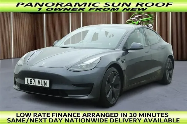 Tesla Model 3 Tesla Model 3 Standard Range Plus Saloon 4dr Electric Auto RWD (241 bhp) — миниатюра 1
