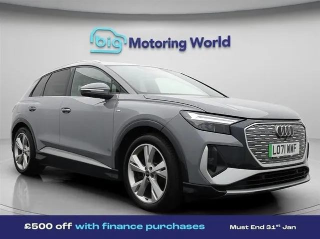 Audi e-tron Audi Q4 E-Tron 40 S line SUV 5dr Electric Auto 82kWh (204 ps) — миниатюра 1