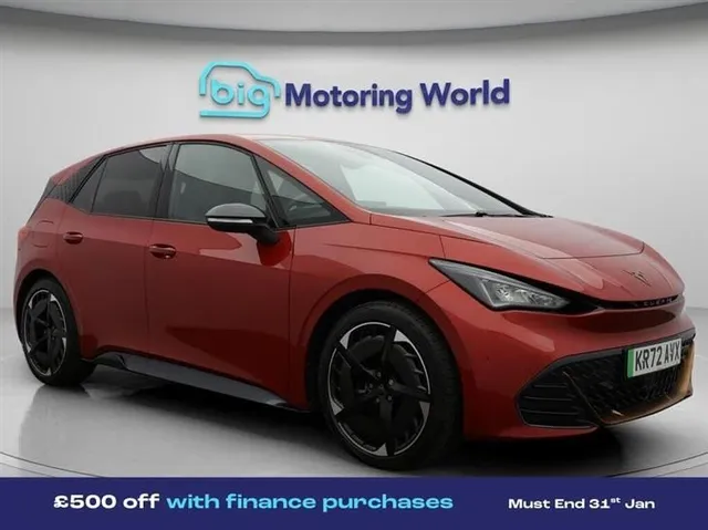 Cupra Born Cupra Born 58kWh V3 Hatchback 5dr Electric Auto (204 ps) — миниатюра 1