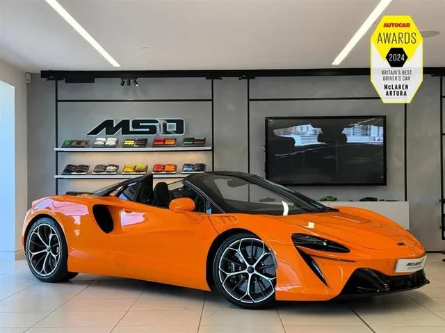 McLaren Artura McLaren Artura 3.0T V6 7.4kWh Spider 2dr Petrol Plug-in Hybrid SSG Euro 6 (s/s) (700 ps) — миниатюра 1
