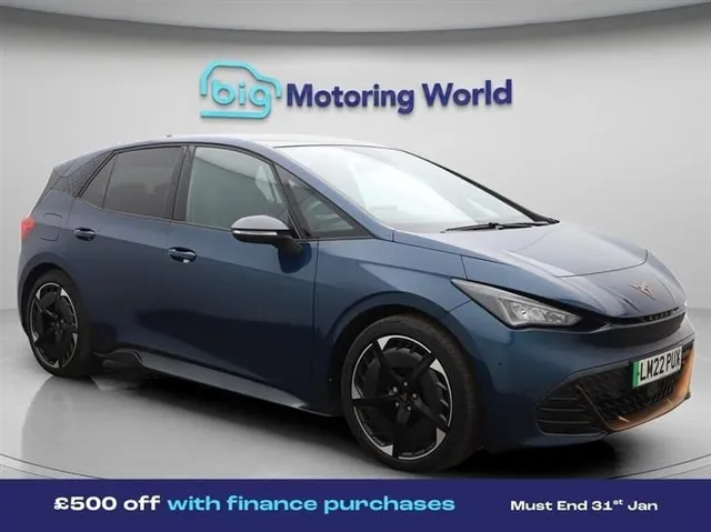 Cupra Born Cupra Born 58kWh V3 Hatchback 5dr Electric Auto (204 ps) — миниатюра 1