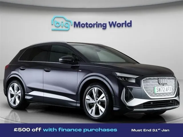 Audi e-tron Audi Q4 E-Tron 40 S line SUV 5dr Electric Auto 82kWh (204 ps) — миниатюра 1