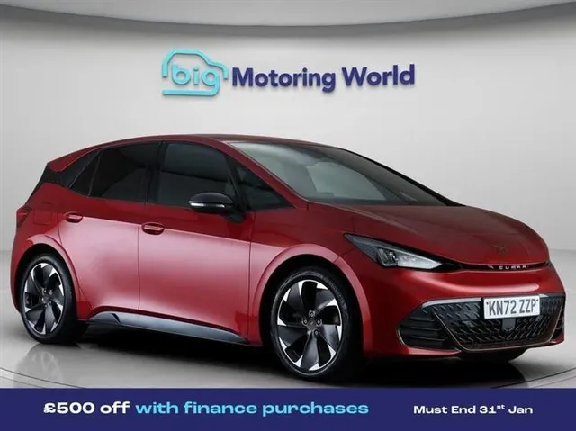 Cupra Born Cupra Born 58kWh V2 Hatchback 5dr Electric Auto (204 ps) — миниатюра 1