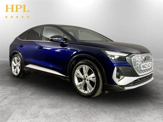 Audi e-tron Audi Q4 E-Tron 40 S line Sportback 5dr Electric Auto 82kWh (204 ps) — миниатюра 1