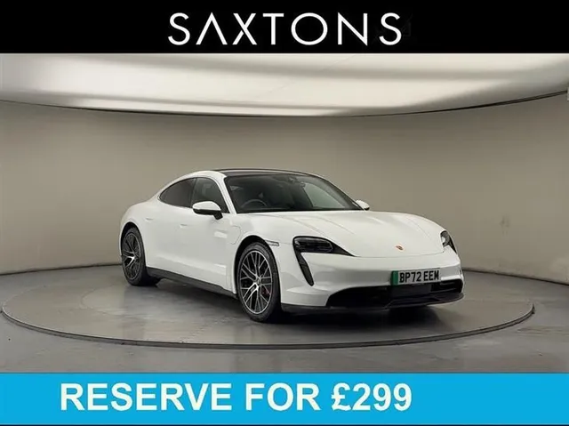 Porsche Taycan Porsche Taycan Performance Plus 93.4kWh 4S Saloon 4dr Electric Auto 4WD (11kW Charger) (571 ps) — миниатюра 1