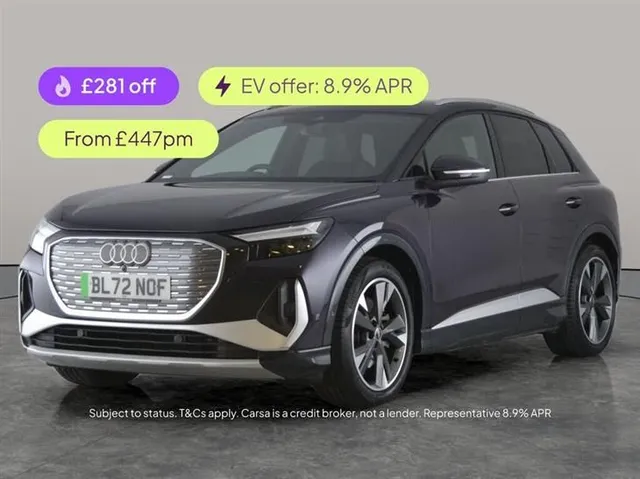 Audi e-tron Audi Q4 E-Tron 150kW 40 82kWh S Line 5dr Auto [C+S/Tech Pack] — миниатюра 1