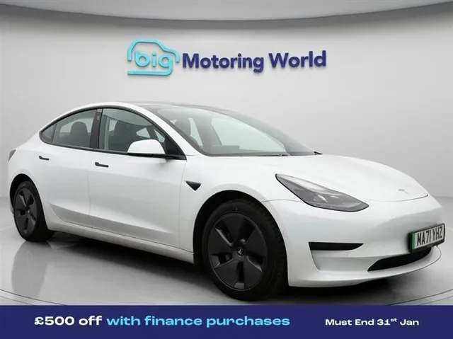 Tesla Model 3 Tesla Model 3 Standard Range Plus Saloon 4dr Electric Auto RWD (241 bhp) — миниатюра 1