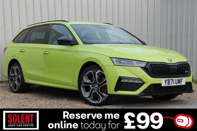 Skoda Octavia vRS Skoda Octavia 1.4 TSI iV 13kWh vRS Petrol PLUG IN HYRBID DSG (SAT NAV / APPLE CARPLAY) — миниатюра 1