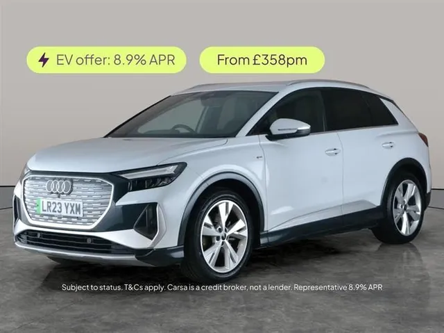 Audi e-tron Audi Q4 E-Tron 35 S line SUV 5dr Electric Auto 55kWh (170 ps) — миниатюра 1