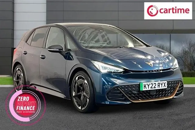 Cupra Born Cupra Born 58kWh V3 Hatchback 5dr Electric Auto (204 ps) Front / Rear Parking Sensors, Full Link Smartphone Intergration, Heated — миниатюра 1