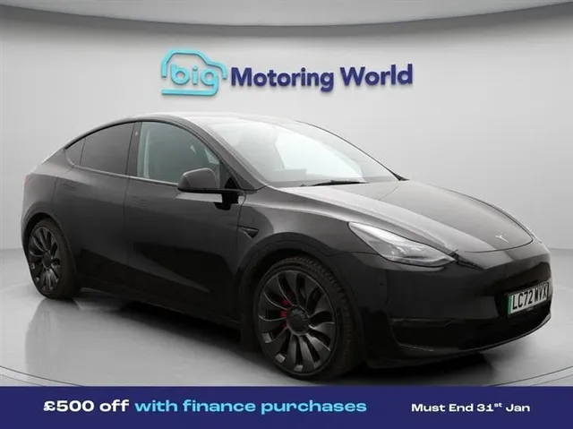 Tesla Model Y Tesla Model Y (Dual Motor) Performance SUV 5dr Electric Auto 4WDE (426 bhp) — миниатюра 1