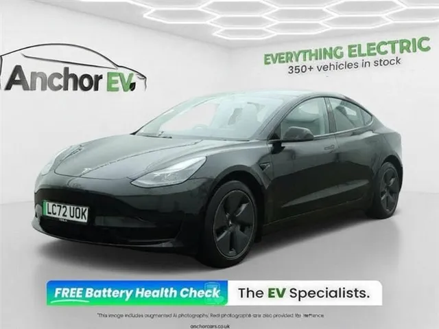Tesla Model 3 Tesla Model 3 Saloon 4dr Electric Auto RWD (241 bhp) — миниатюра 1