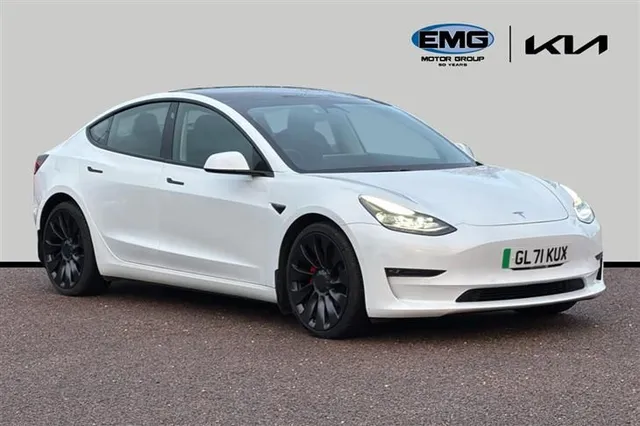 Tesla Model 3 Tesla Model 3 (dual Motor) Performance Saloon 4dr Electric Auto 4wde (performance Upgrade) (449 Bhp) — миниатюра 1