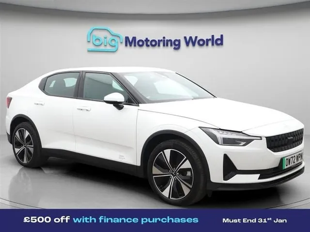 Polestar 2 Polestar Polestar 2 Single Motor 69kWh Standard Range Fastback 5dr Electric Auto FWD (231 ps) — миниатюра 1
