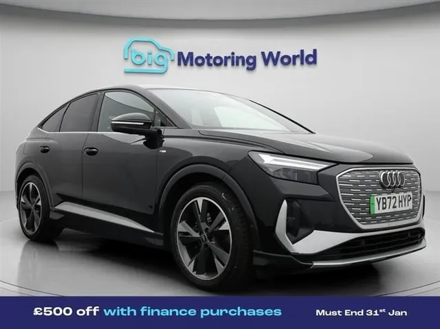 Audi e-tron Audi Q4 E-Tron 35 S line Sportback 5dr Electric Auto 55kWh (170 ps) — миниатюра 1