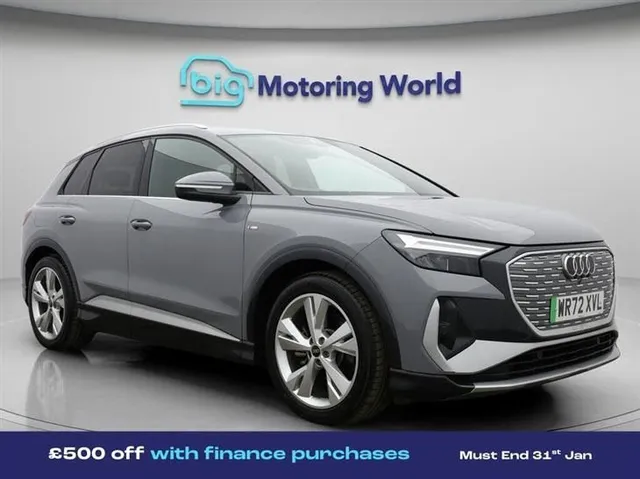 Audi e-tron Audi Q4 E-Tron 35 S line SUV 5dr Electric Auto 55kWh (170 ps) — миниатюра 1