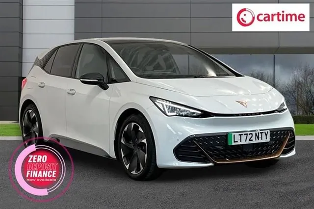 Cupra Born Cupra Born 58kWh V2 Hatchback 5dr Electric Auto (204 ps) Panoramic Sunroof, Front / Rear Park Distance Control, Full Link Smartp — миниатюра 1