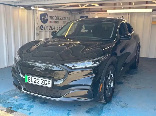 Ford Mustang Mach-E Ford Mustang Mach-E Standard Range 70kWh SUV 5dr Electric Automatic (269 ps)+2 KEYS+1 OWNER FROM NEW+ALLOYS+HISTORY+FULL LEATHER — миниатюра 1