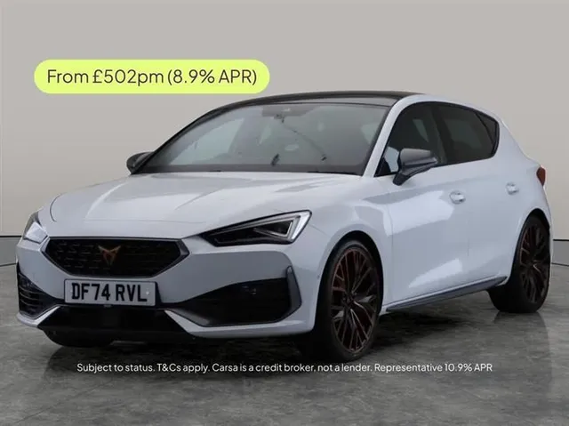 Cupra Leon Cupra Leon NF 2.0 TSI VZ3 Design Edition Hatchback 5dr Petrol DSG Euro 6 (s/s) (300 ps) — миниатюра 1