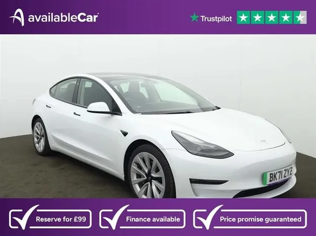 Tesla Model 3 Tesla Model 3 Tesla Model 3 Long Range AWD 4dr Auto 19in Alloys — миниатюра 1