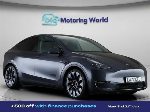 Tesla Model Y Tesla Model Y (Dual Motor) Performance SUV 5dr Electric Auto 4WDE (426 bhp) — миниатюра 1