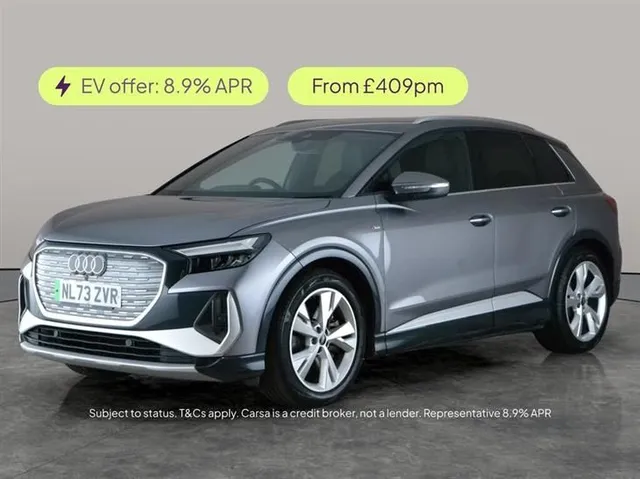 Audi e-tron Audi Q4 E-Tron 40 S line SUV 5dr Electric Auto 82kWh (204 ps) — миниатюра 1