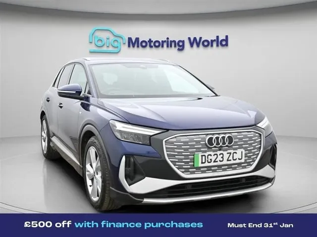 Audi e-tron Audi Q4 E-Tron 40 S line SUV 5dr Electric Auto 82kWh (204 ps) — миниатюра 1