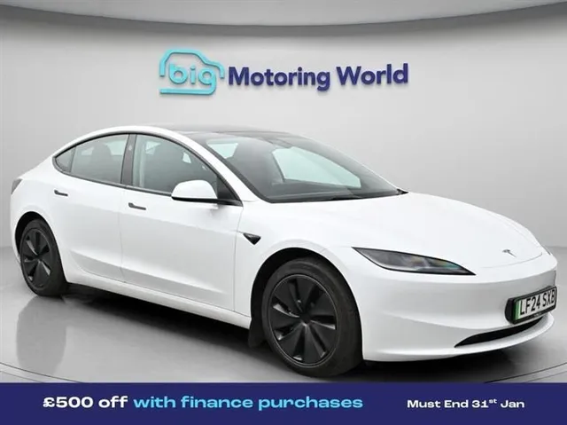 Tesla Model 3 Tesla Model 3 Saloon 4dr Electric Auto RWD (208 ps) — миниатюра 1