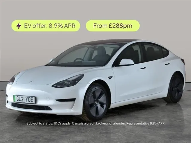 Tesla Model 3 Tesla Model 3 Standard Range Plus Saloon 4dr Electric Auto RWD (241 bhp) — миниатюра 1