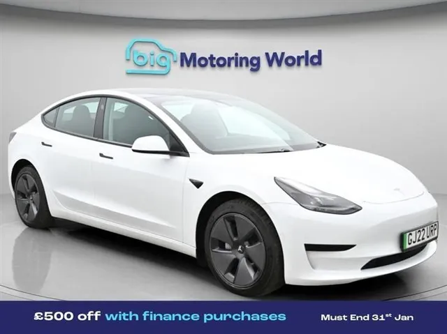 Tesla Model 3 Tesla Model 3 Standard Range Plus Saloon 4dr Electric Auto RWD (241 bhp) — миниатюра 1