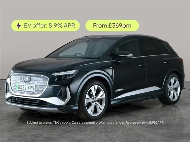 Audi e-tron Audi Q4 E-Tron 40 S line SUV 5dr Electric Auto 82kWh (204 ps) — миниатюра 1