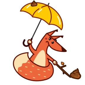 Рыжая белка @Emoji_Club №12