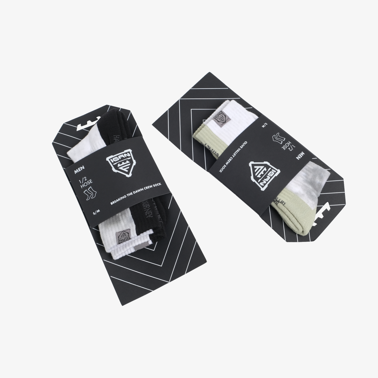 Носки 2601 IGAN × FANATIC EFFECT breaking the dawn crew sock L/XL