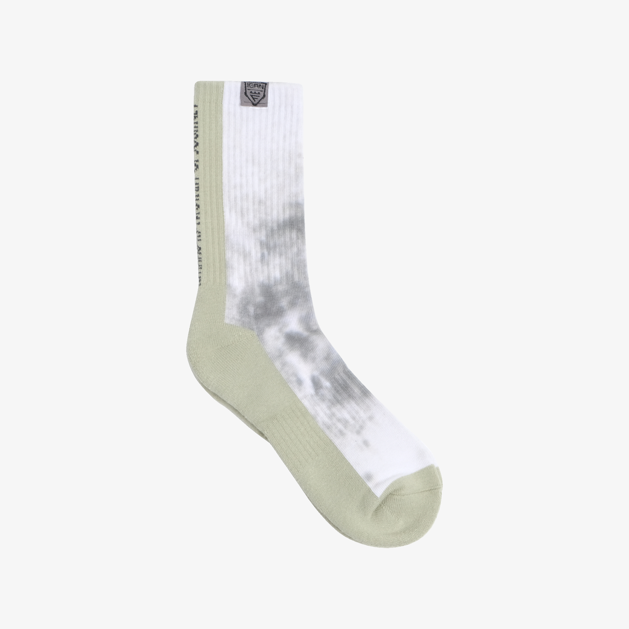 Носки 2601 IGAN × FANATIC EFFECT olive valley crew sock S/M