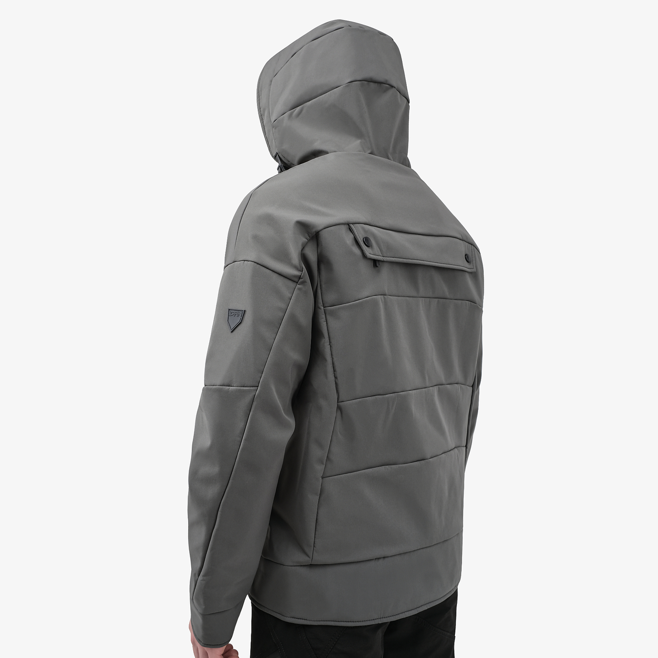 Куртка 0418 SoftShell серый