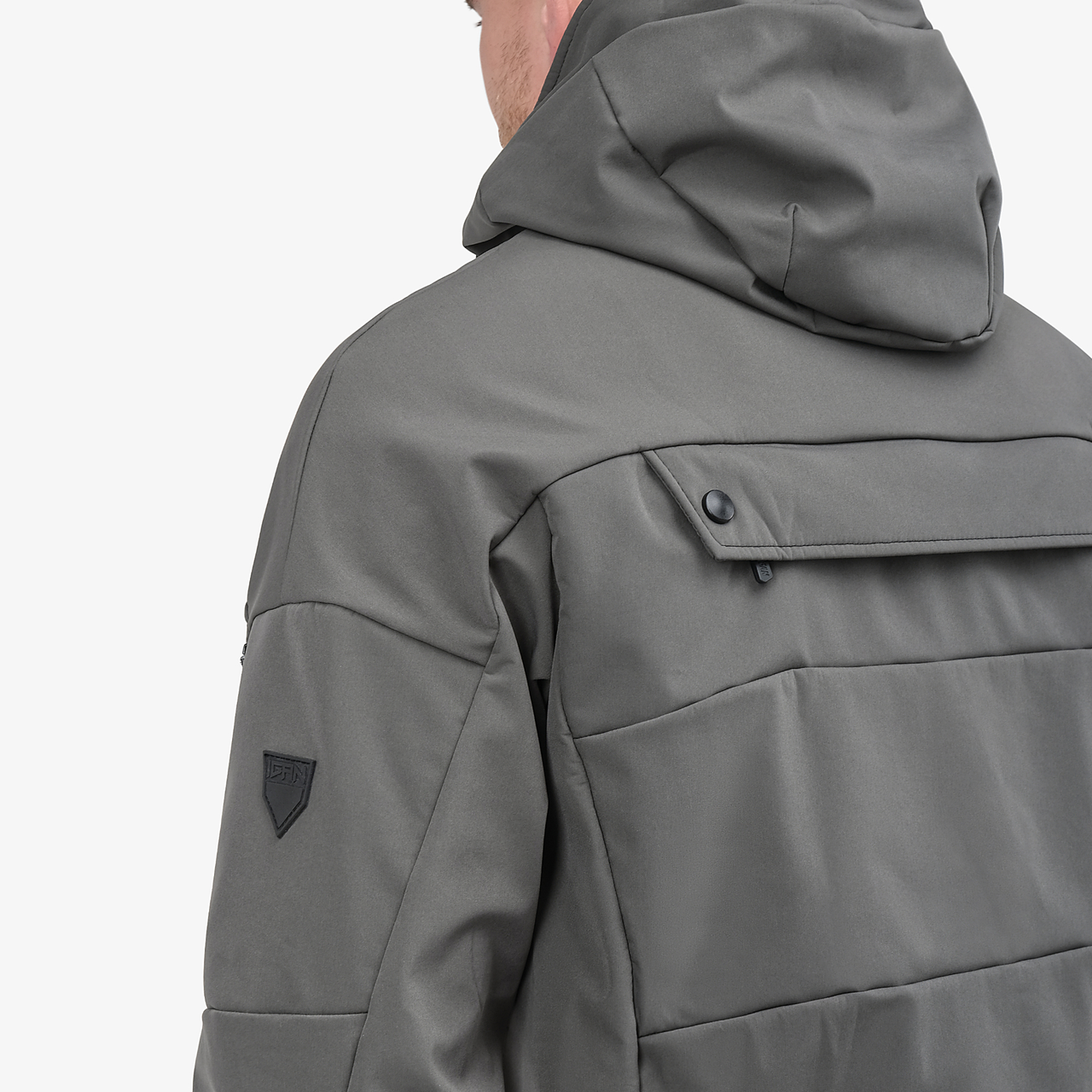 Куртка 0418 SoftShell серый