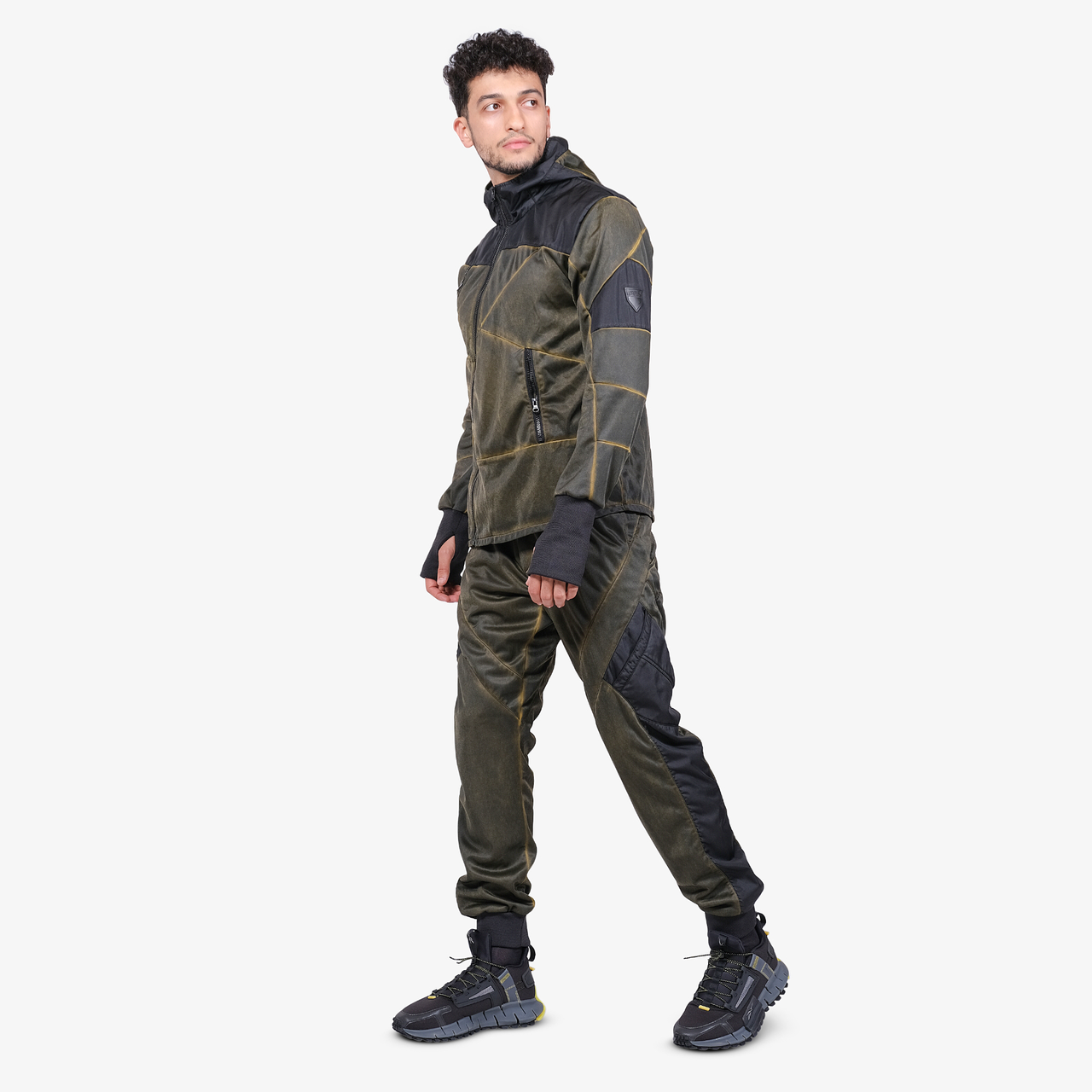 Костюм спортивный 0701 зеленый