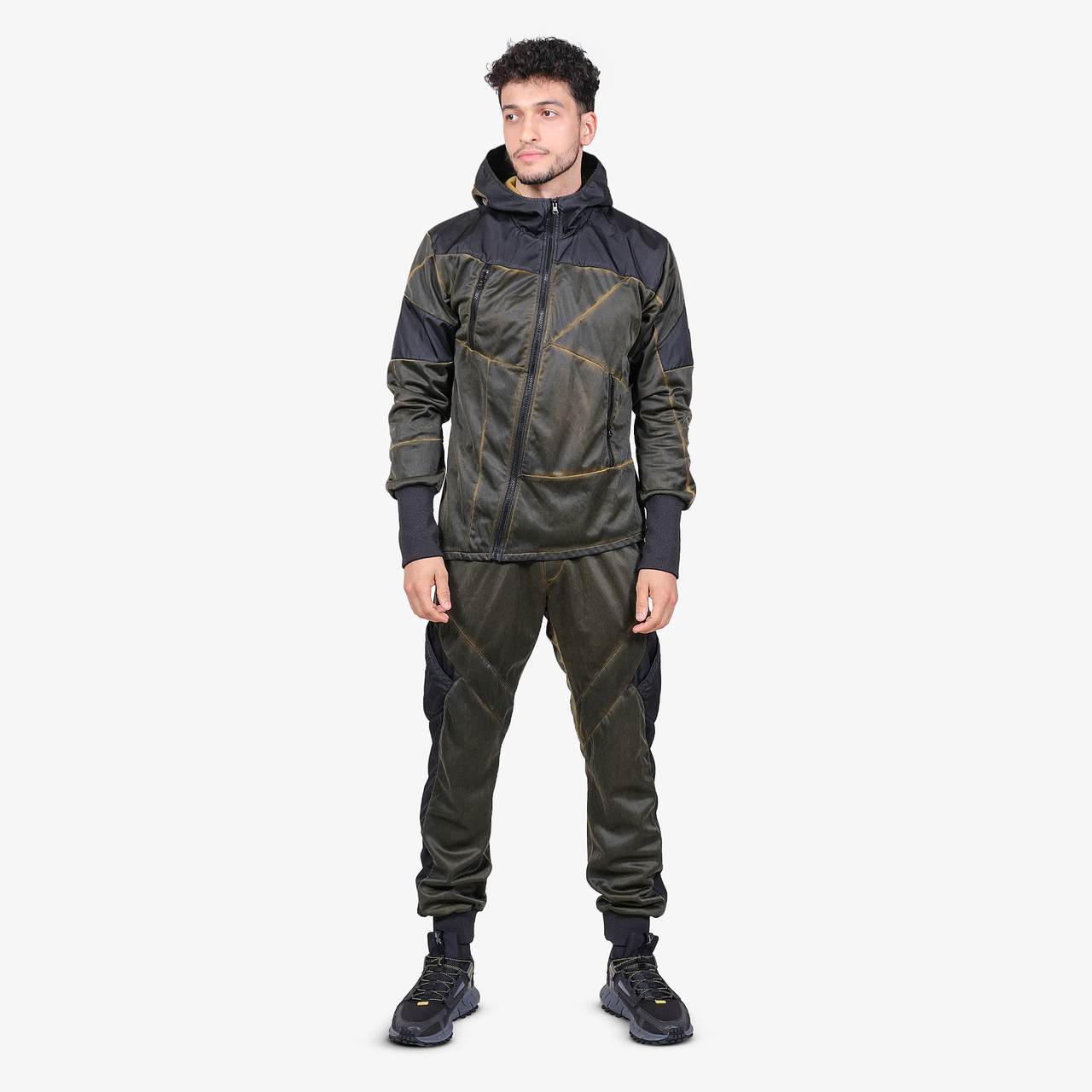 Костюм спортивный 0701 зеленый