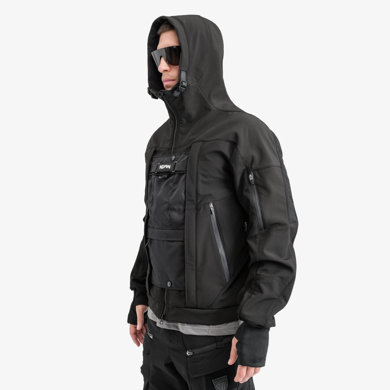 Куртка 0422 черный SoftShell®