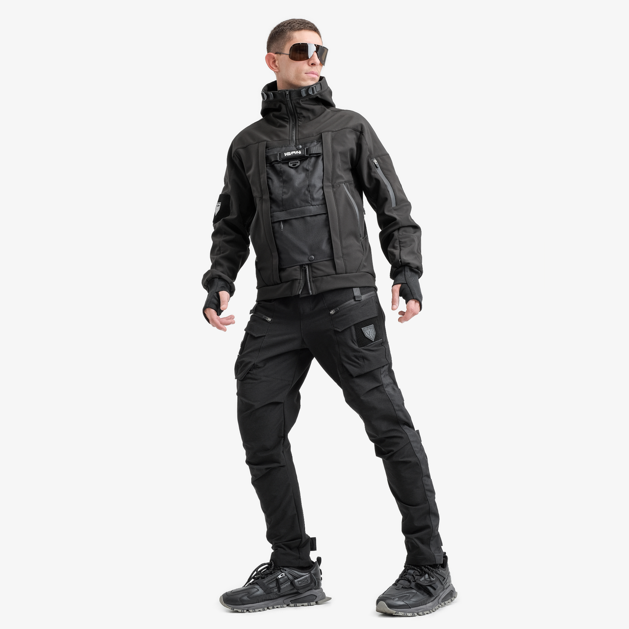 Куртка 0422 черный SoftShell®