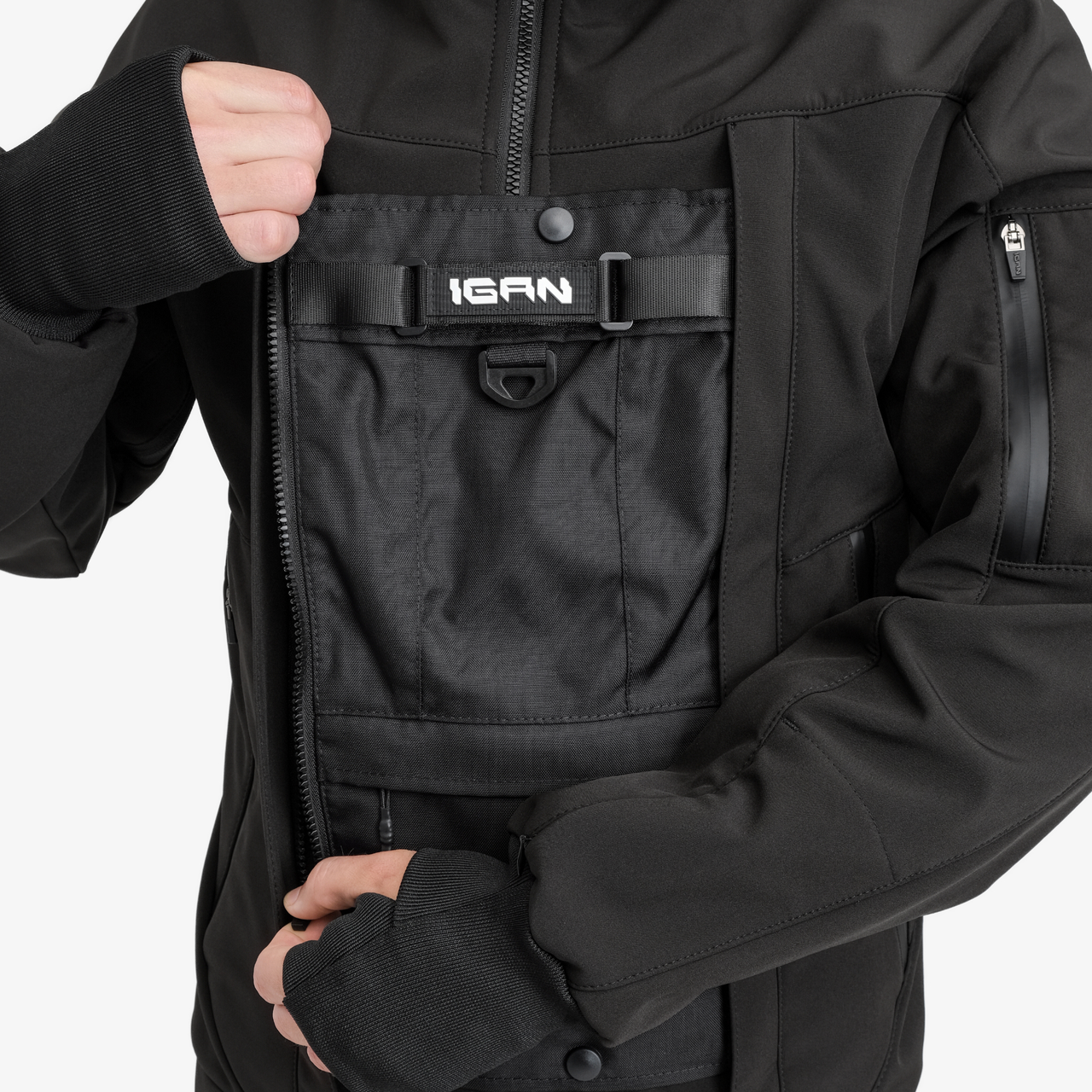 Куртка 0422 черный SoftShell®