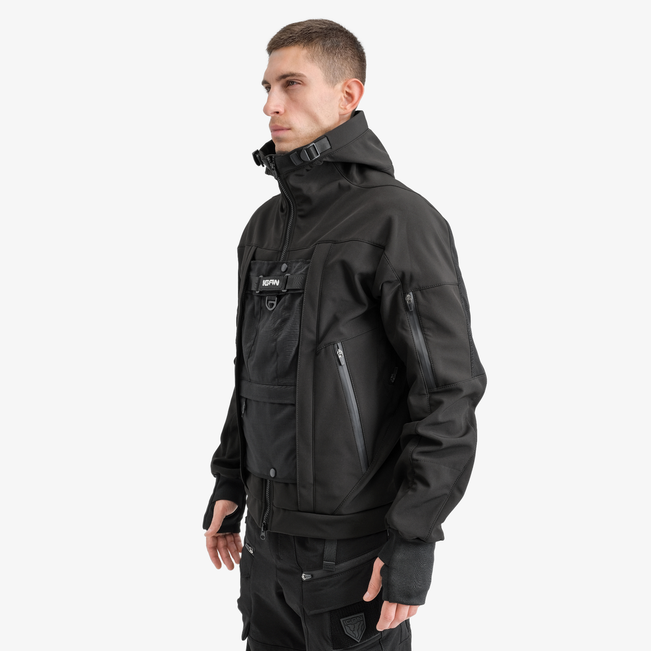 Куртка 0422 черный SoftShell®
