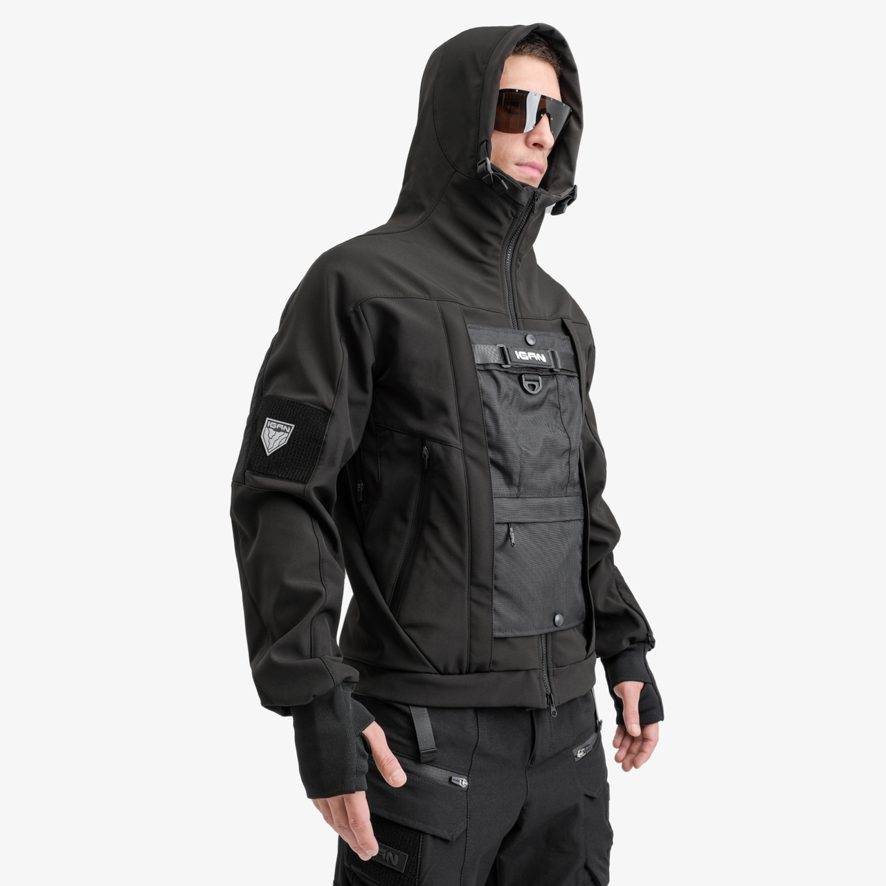 Куртка 0422 черный SoftShell®