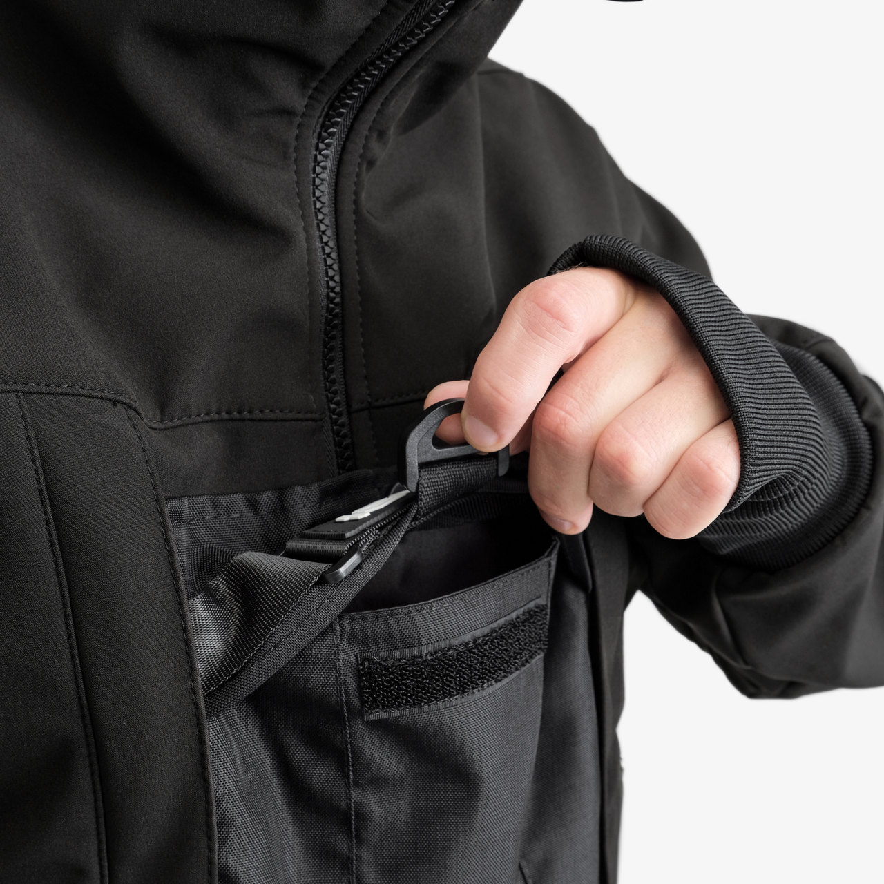 Куртка 0422 черный SoftShell®