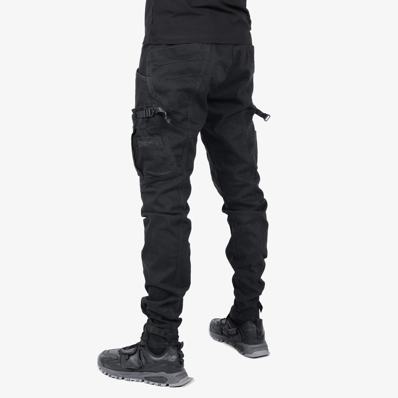 Брюки 09062 черный