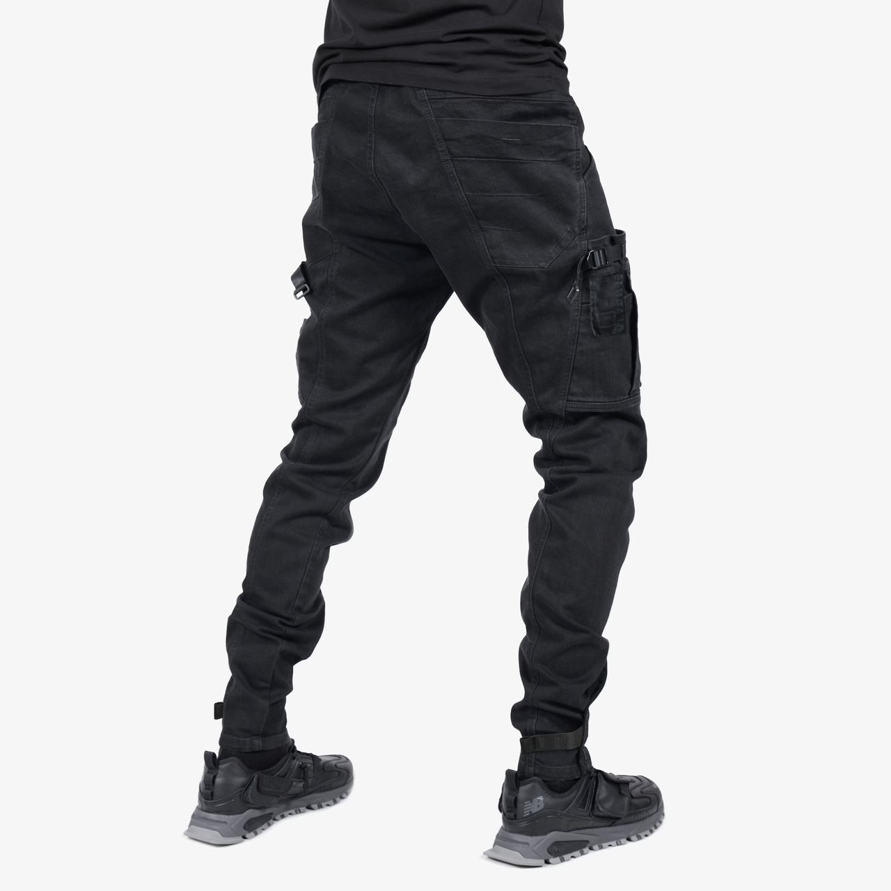 Брюки 09062 черный