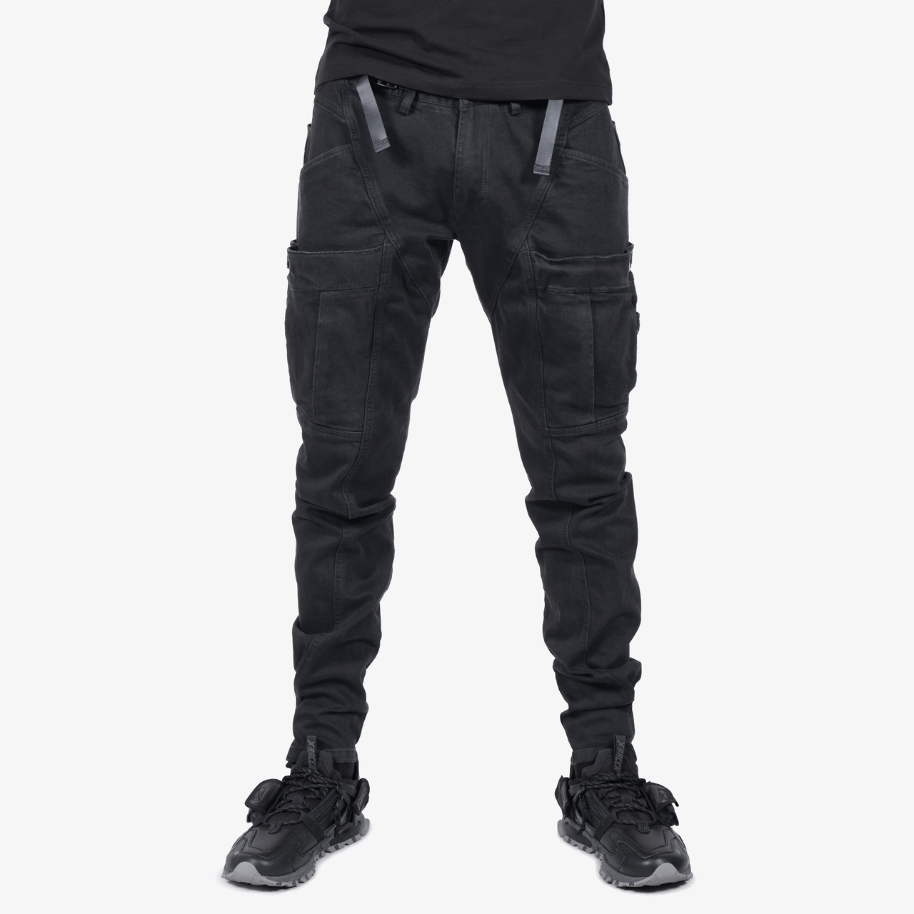 Брюки 09062 черный